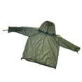 thumbnail image 2 of Chaqueta de apicultura, traje de apicultura con cremallera y cordón, abrigo de apicultor, traje de protección para jardinería, pesca y verano., 2 of 9