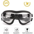 thumbnail image 3 of Gafas de sol para perros, resistentes al agua y al viento, protección ocular para perros grandes y medianos., 3 of 5