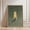 Rolled Canvas, variant on Sage Green Man Reading Print, Green Wall Art, Library, Minimalist Decor, Dopamine Decor, Reading Nook, Bedroom Wall Art