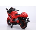 thumbnail image 5 of Xuanlur 24V Ride On Toys Motorcycle for Big Kids, Kids Car Motorcycle with LED Light, Gift for Boys & Girls Ages 3-8 (Wine Red), 5 of 6