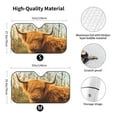 thumbnail image 3 of Bingfone Yak Car Windshield Sun Shade Protector Keep Your Vehicle Cool Sun Shield Visor Cover Foldable For Car Truck Suv-Medium, 3 of 9