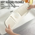 thumbnail image 6 of Wovilon Faucet Splash Pad Bathroom Kitchen Pad Pad Faucet Bottom Waterproof Thickened Silicone Pad, 6 of 9