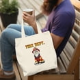 thumbnail image 4 of Firefighter Exotic Shorthair Hero Rescue Fire Dept Fireman USA Flag Canvas Tote Bag Cat Lover Kitten Owner Gifts Reusable Shopping Grocery Bag - 02026, 4 of 5