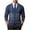 Dark Blue, variant on Mens Sweaters Casual V Neck Button Down Plaid Pattern Long Sleeve Knitted Outerwear Classic Ribbed Trim Hem Fall Winter Warm Apparel for Business Work Holiday Gathering