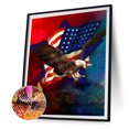 thumbnail image 1 of Cuadros Decorativos Kit de pintura de diamante 5D DIY Animal Square Diamond Mosaic Picture Art Ehuebsd embutido en tela, 1 of 1