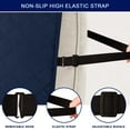 thumbnail image 6 of Subrtex Recliner Chair Cover Reversible Recline Sofa Slipcover with Side Pockets (Small, Navy), 6 of 10