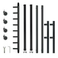thumbnail image 4 of Multi-Guitar Stand Rack with 7 Holders and Wheels - Movable Metal Rack for Acoustic, Electric & Bass, 4 of 8