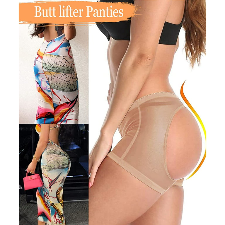 Women Seamless Butt Lifter Padded Lace Panties Enhancer Underwear Waist  Trainer Tummy Control Body Shaper
