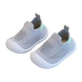 thumbnail image 7 of HUANBAI Baby Shoes Boys Girls Breathable Non Walking Sock Shoes First Walking Shoes With Soft Rubber Sole Infant Toddler Slipper Sneaker 2.5-3 Years, 7 of 7