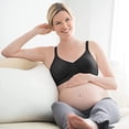 thumbnail image 3 of 3 pcs Nylon Seamless Maternity Nursing Bra with Pads, Extenders, 3 of 9
