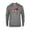 Graphite Heather, variant on Lucasfilm Star Wars Men's Long Sleeve Drawstring Hoodie (Medium)