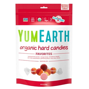 YumEarth Organic Gluten Free & Vegan Favorite Fruits Hard Candy, 13 oz