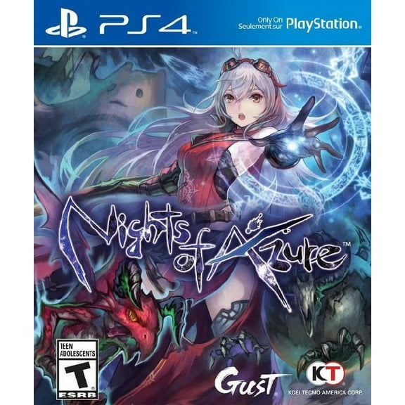 Restored Nights of Azure (Sony PlayStation 4, 2016) RPG Game (Refurbished)