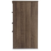 Signature Design by Ashley Casual Juararo 2 Drawer Nightstand, Dark Brown