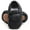 Black, variant on Leather Baby Moccasins Hard Soled Tassel Crib Toddler Shoes for Boys and Girls