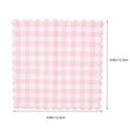 thumbnail image 2 of Minkissy 100 Pcs Pink Gingham Paper Napkins High Absorbency Elegant Design For Bridal Shower And Events, 2 of 7