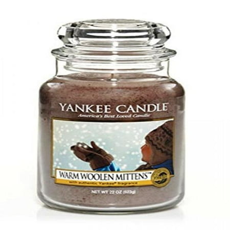 UPC 609032861315 product image for 1221435 Warm Woolen Mittens Yankee Candle 22oz Jar Candle | upcitemdb.com