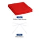 thumbnail image 3 of Camino de mesa de Gasa Unique Bargains 2 Paquete 10 Pies 28 x 120 Pulgadas Rojo, 3 of 6