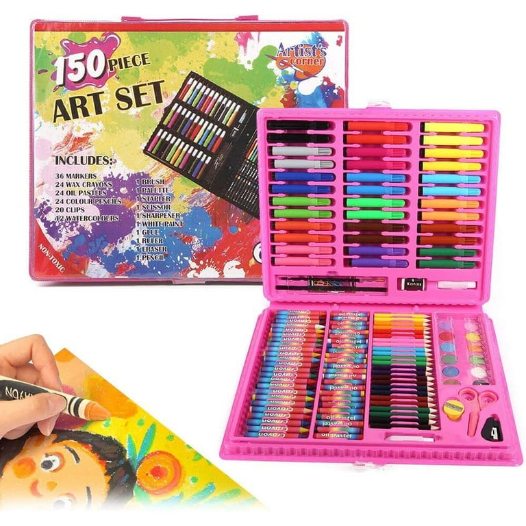 Children Deluxe Art Drawing Set for Kids Case Studio Art and Craft