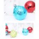 thumbnail image 5 of Paquete de 24 bolas de Navidad para colgar decoración de plástico Naiovety rojo verde oro, 5 of 6
