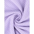 thumbnail image 5 of INSPIRE CHIC Women's Pajamas Ribbed Knit Lace Trim Camisole Sleeveless Tank Top with Shorts Sleepwear Lounge Sets M Purple, 5 of 6