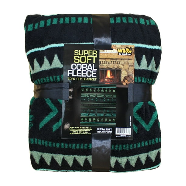 Wilcor 70X90 Coral Fleece Blanket