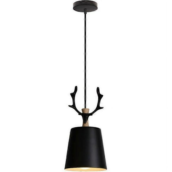 Modern minimalist suspension chandelier wrought iron E27 decorative chandelier antlers creative deer