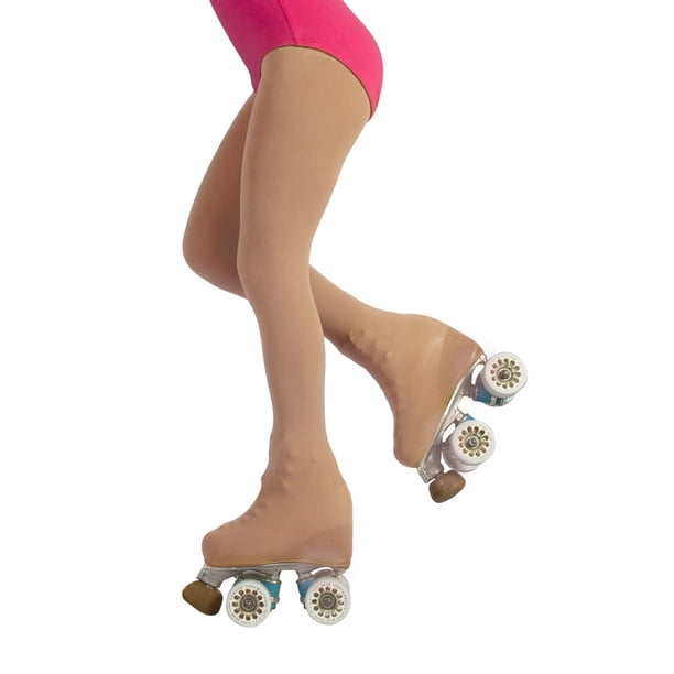 CALZITALY Girls Over the Boot Skating Pantyhose Roller and Figure