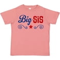 thumbnail image 3 of Inktastic Big Sis Patriotic Sister Girls Toddler T-Shirt, 3 of 5