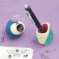 thumbnail image 3 of Portalápices para estudiantes de pequeña capacidad, bonito soporte para bolígrafo con forma de delfín y tiburón para acuario, 3 of 5