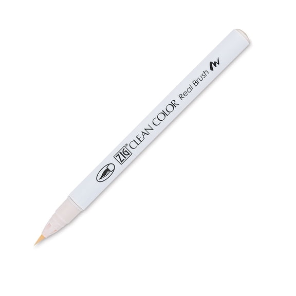 ZIG RB6000AT-073 Kuretake Clean Color Real Brush Marker - Vanilla