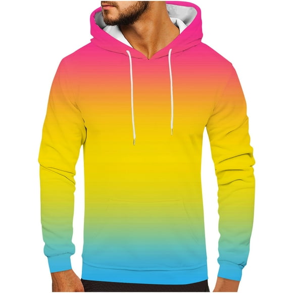 Sudadera con capucha para hombre, informal, de moda, con cuello redondo, estampado, jersey de manga larga, sudadera, blusa para hombre