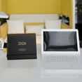 thumbnail image 3 of 2026 Color Desk Calendar with Office Memo and Message Notebook, Desktop Planning Tool for Daily Scheduling and Appointment Tracking, 3 of 6