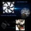 thumbnail image 2 of FLINT- 120Mm Red Vetroo Led Gaming Computer Pc Case Cooling Fan Cpu Radiators, 2 of 6