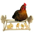 thumbnail image 3 of Backyard Barnyard Chicken Perch Strong Wooden Roosting Bar Solid Wood Accessories and Toys for Coop and Brooder for Large Bird Baby Chicks Pollos Gallinas Polluelos Parrots, 3 of 9