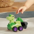 thumbnail image 2 of Fjnjuu Push Construction Truck Toys Dinosaur Engineering Vehicle Car Toy Excavator Dump Truck Multi Joint Movable Friction Powered Construction Trucks for Toddlers, 2 of 8