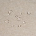 thumbnail image 3 of NLMUVW Round Linen Tablecloth 48 Inch, Oatmeal Table Cloth Farmhouse Textured Table Cover for Dining Kitchen Party, 3 of 13