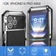 thumbnail image 5 of Funda Lunivop para iPhone 16 Pro Max, carcasa metálica de grado militar, 5 of 6