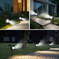 thumbnail image 6 of VIIWII Solar Lights Outdoor LED Landscape Spotlights for Garden Walkway Yard Porch Pool 4 Packs, 6 of 6
