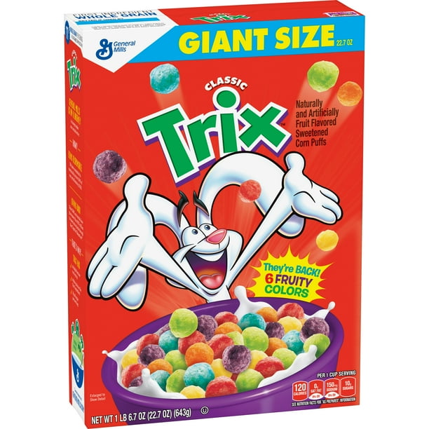Trix, Cereal 22.7 Oz.Box