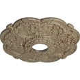 thumbnail image 3 of Ekena Millwork 18"OD x 3 1/2"ID x 1 1/2"P Rotherham Ceiling Medallion (Fits Canopies up to 3 1/2"), Hand-Painted Gobi Desert Crackle, 3 of 6