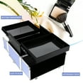 thumbnail image 3 of Ver Beauty Professional Train Makeup Case Organizer with Sliding Trays & Handle (Lavender Stripes), 3 of 6