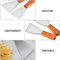 thumbnail image 2 of palas para cocinar, pala multiusos para freír alimentos, utensilios de cocina, espátula para barbacoa, 2 of 6