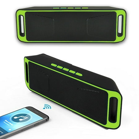 - indigi hot gift! hifi portable wireless bluetooth stereo speaker dual fm speaker phone