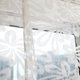 thumbnail image 5 of Beauty Jacquard Floral Roman Cortina Voile - Tie Up Silk Ribbon Shade - Window Valance Drape para Ventana Pequeña, Cocina Dormitorio 1 blanco 80x100cm Macarena Jacquard Roman Curtain Sheer, 5 of 8