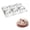 6 consecutive round, variant on Yammee 6 Cavity Silicone Mold for Creative Snow Mountain Dessert Cake Decorating Tool Kitchen Cupcakes Chocolate Baking Mold