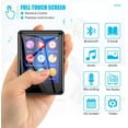 Timoom 32GB Mp3 Player with Bluetooth 5.0, Upgraded 2.8" Full Touchscreen Mp4 Mp3 Player with
