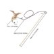 thumbnail image 2 of Wooden Stick Fabric Mouse Teaser Cat Toy, 2 of 5