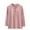 Pink, variant on vdgthytj Boys Girls Long Sleeve Shirts Casual Crewneck Button Solid Color Basic Tee Tops for Kids Fall Clothes