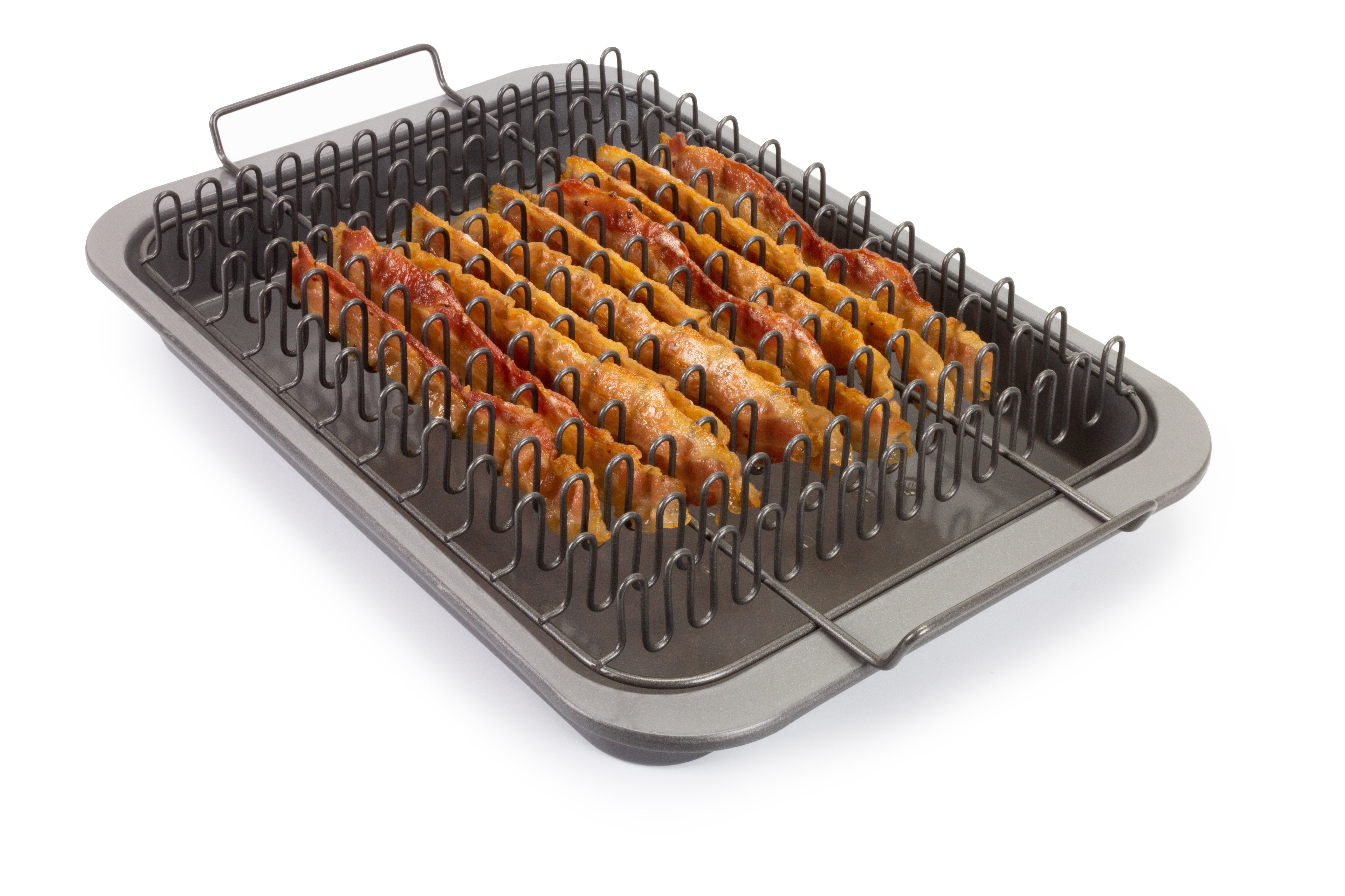 EaZy MealZ Bacon Rack + Tray Large, 2pc set